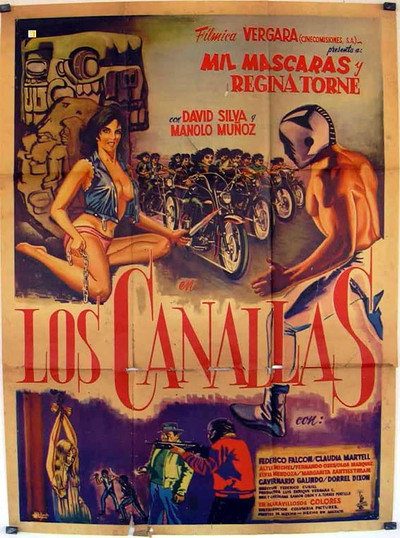 Póster de Los canallas