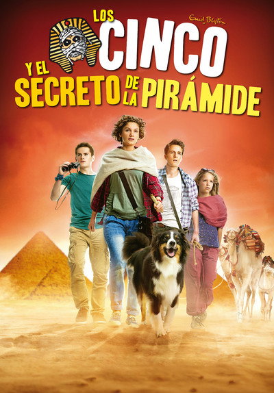 Póster de Los Cinco y el secreto de la pirámide