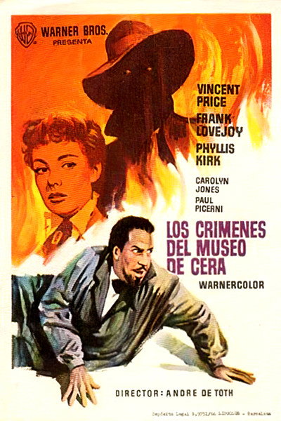 Póster de Los crímenes del museo de cera