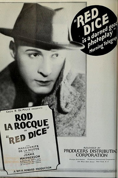 Póster de Los dados rojos
