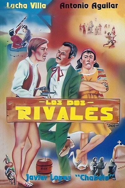Póster de Los dos rivales