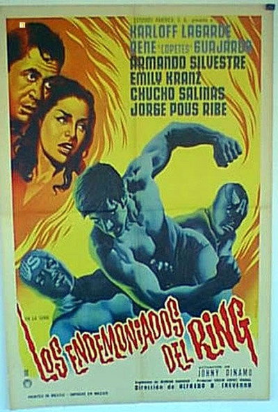 Póster de Los endemoniados del ring