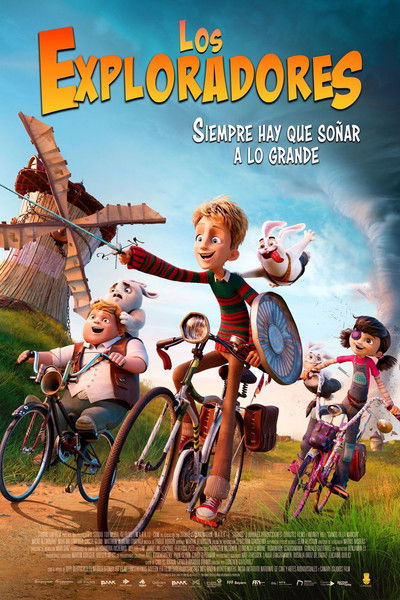 Póster de Los exploradores