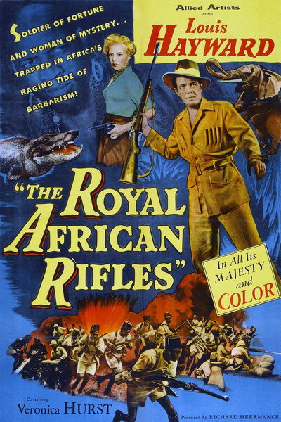 Póster de Los fusileros reales de África