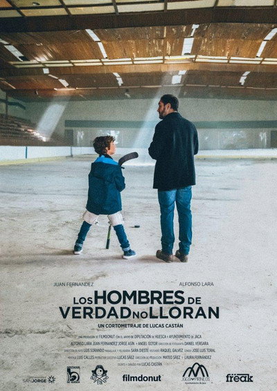Póster de Los hombres de verdad no lloran