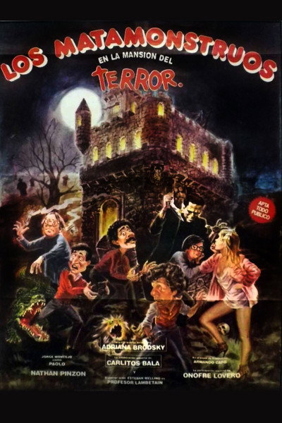 Póster de Los matamonstruos en la mansión del terror