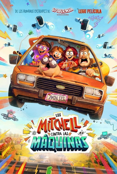 Póster de Los Mitchell contra las máquinas