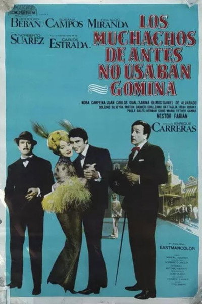 Póster de Los muchachos de antes no usaban gomina