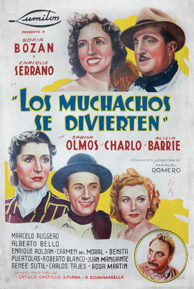 Póster de Los muchachos se divierten
