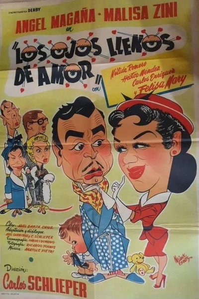 Póster de Los ojos llenos de amor