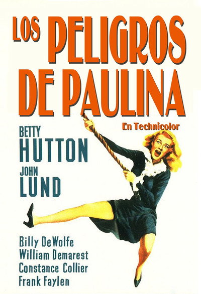 Póster de Los peligros de Paulina