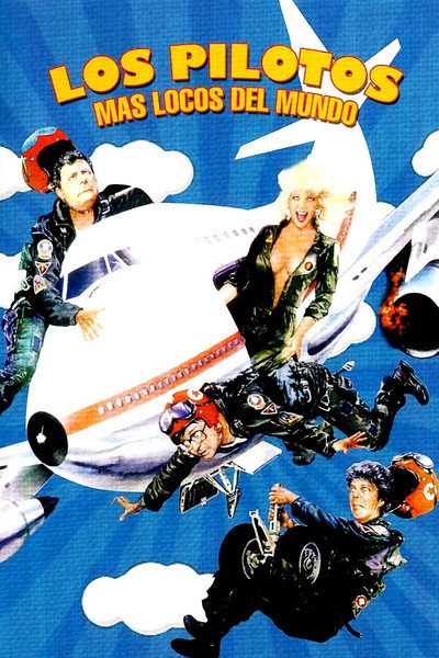 Póster de Los pilotos más locos del mundo