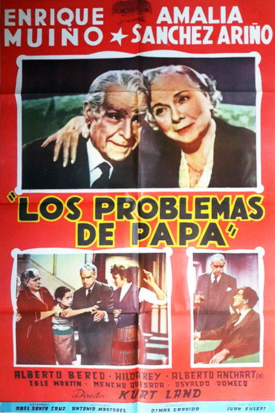 Póster de Los problemas de papá