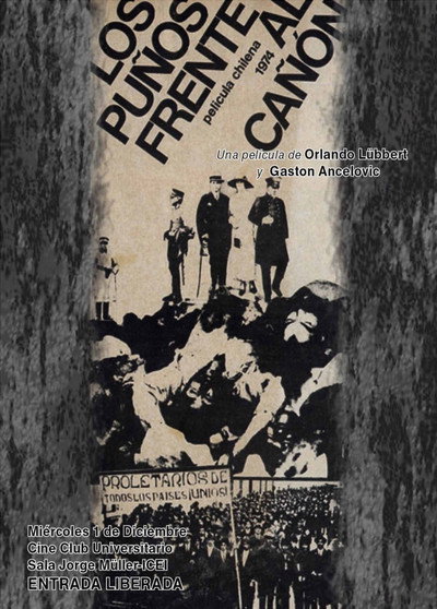 Póster de Los puños frente al cañón