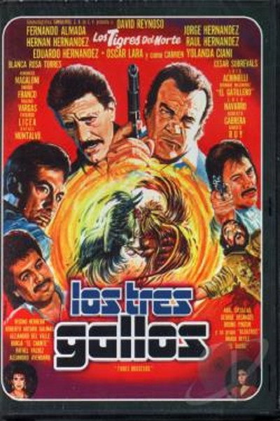 Póster de Los tres gallos