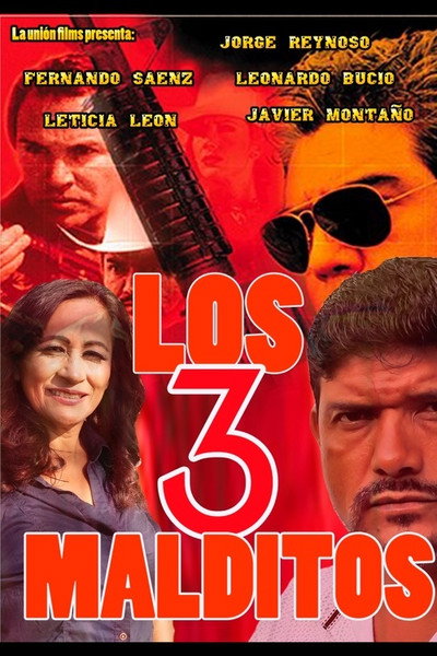 Póster de Los tres malditos