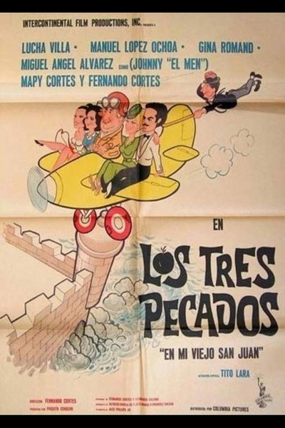 Póster de Los tres pecados