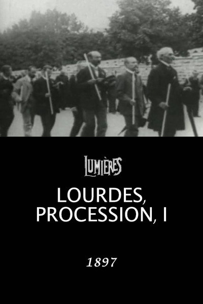 Póster de Lourdes, procession I