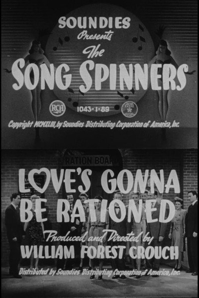 Póster de Love's Gonna Be Rationed
