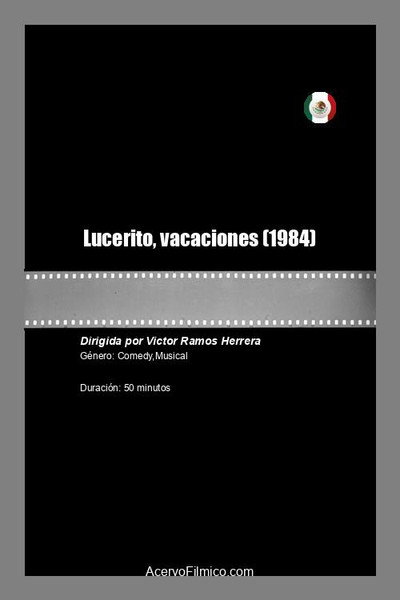 Póster de Lucerito, vacaciones
