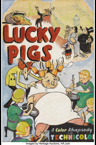 Póster de Lucky Pigs