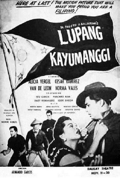 Póster de Lupang kayumanggi