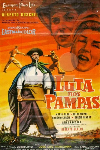 Póster de Luta nos Pampas