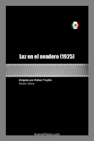 Póster de Luz en el sendero