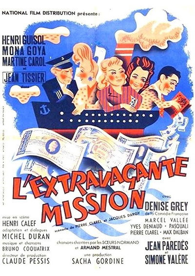 Póster de L'extravagante mission