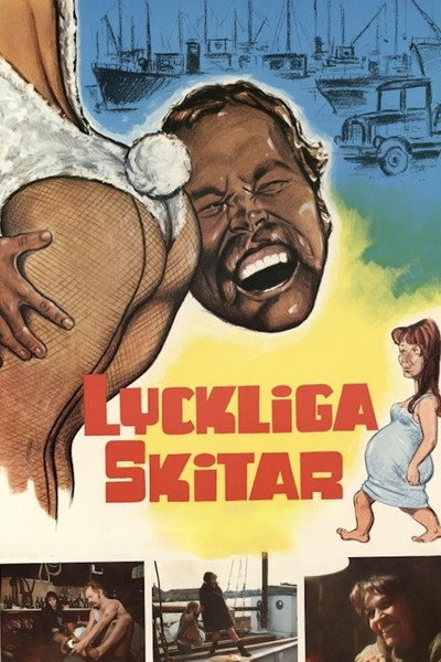Póster de Lyckliga skitar