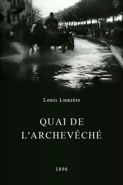 Póster de Lyon: quai de l'Archevêché