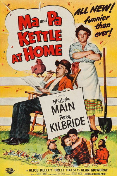 Póster de Ma and Pa Kettle at Home