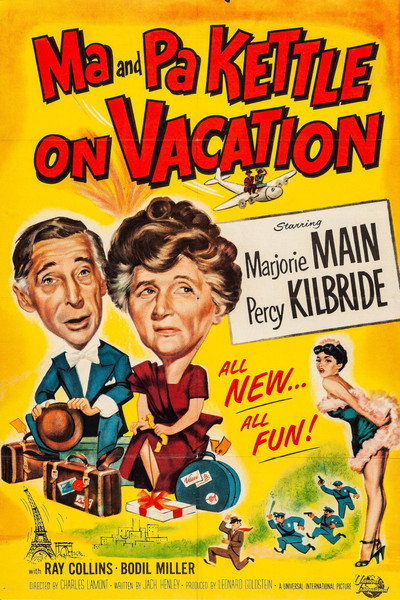 Póster de Ma and Pa Kettle on Vacation