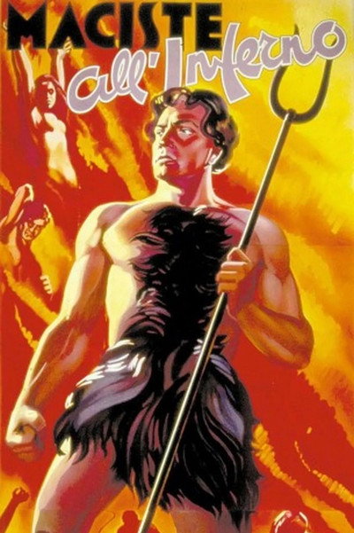 Póster de Maciste en el infierno