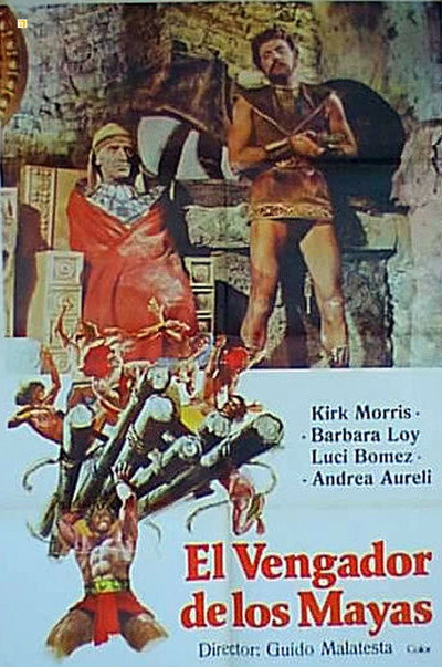 Póster de Maciste il vendicatore dei Maya