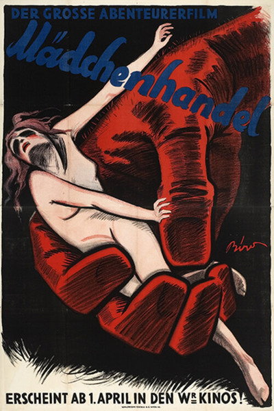 Póster de Mädchenhandel - Eine internationale Gefahr