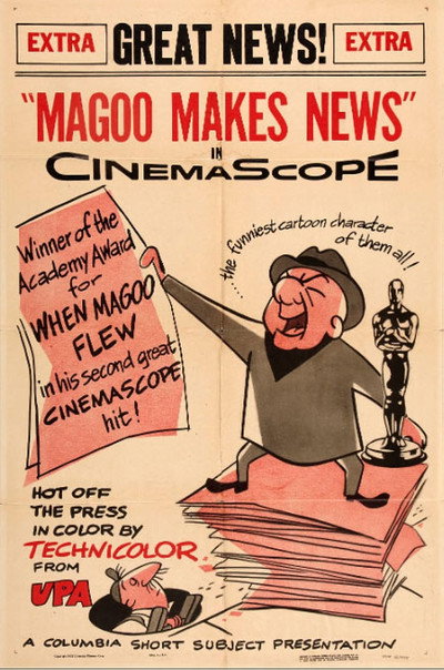 Póster de Magoo Makes News