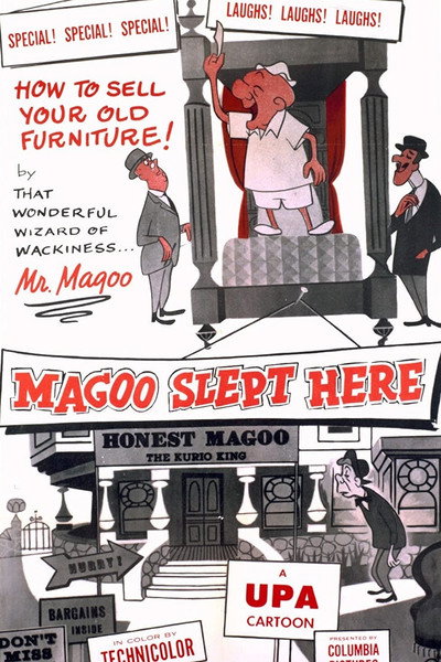 Póster de Magoo Slept Here