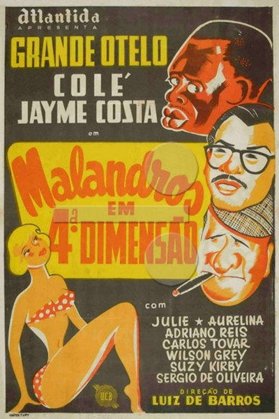 Póster de Malandros em Quarta Dimensão