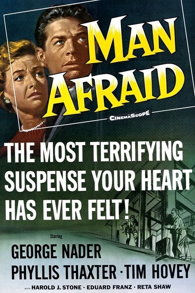 Póster de Man Afraid