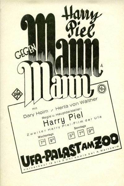 Póster de Man Against Man