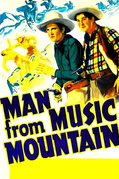 Póster de Man from Music Mountain