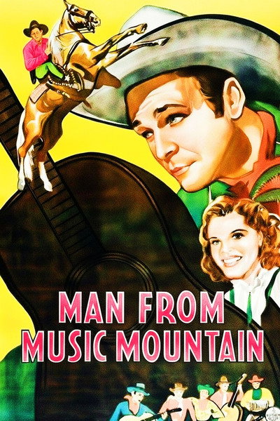 Póster de Man from Music Mountain