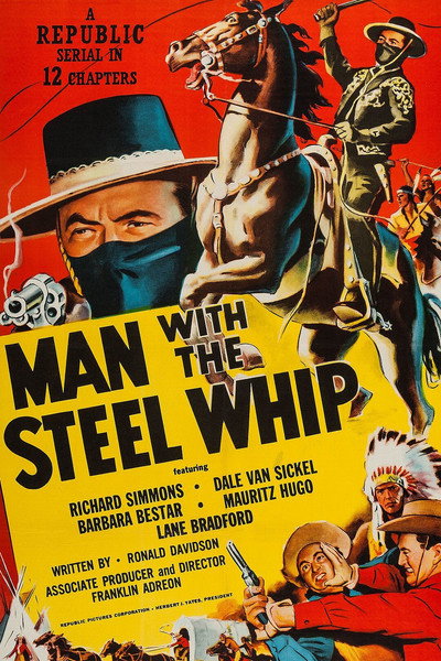 Póster de Man with the Steel Whip