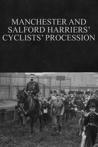 Póster de Manchester and Salford Harriers' Cyclists' Procession