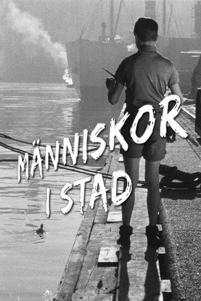 Póster de Människor i stad - En kortfilm från Stockholm