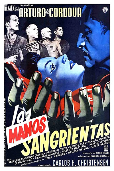 Póster de Mãos Sangrentas