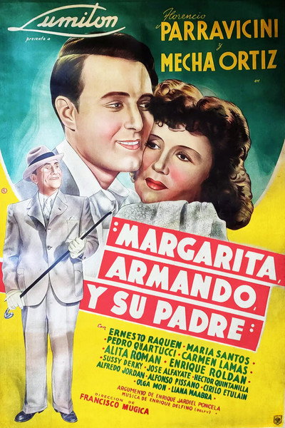 Póster de Margarita, Armando y su padre