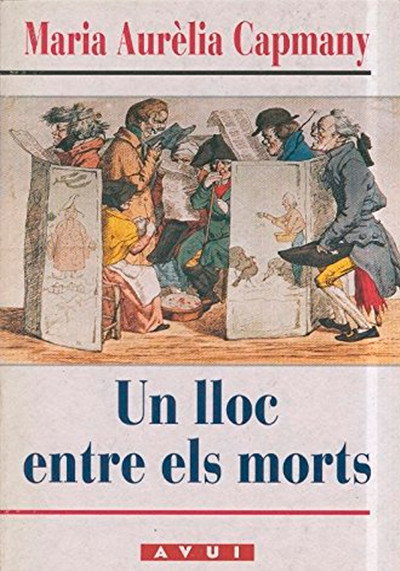Póster de Maria Aurèlia Capmany parla d'Un lloc entre els morts'
