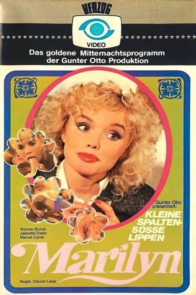 Póster de Marilyn - Kleine Spalten, süße Lippen